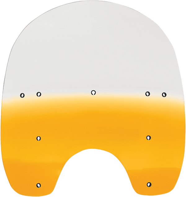 Memphis Shades MEP6355 Replacement Plastic for HD Detachable Compact Windshield - 19in. - Gradient Yellow - sxspowersports