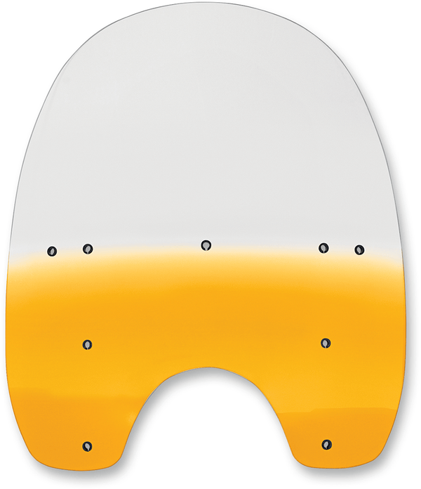 Memphis Shades MEP6355 Replacement Plastic for HD Detachable Compact Windshield - 19in. - Gradient Yellow - sxspowersports