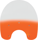 Memphis Shades MEP6387 Replacement Plastic for HD Quick-Release Compact Windshield - 19in. - Gradient Burnt Orange - sxspowersports