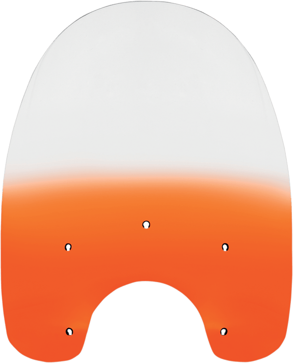 Memphis Shades MEP6387 Replacement Plastic for HD Quick-Release Compact Windshield - 19in. - Gradient Burnt Orange - sxspowersports