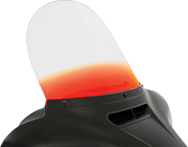 Memphis Shades MEP8115 Standard Windshield - 9in. - Gradient Yellow - sxspowersports