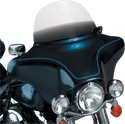 Memphis Shades MEP8121 Standard Windshield - 12in. - Gradient Black - sxspowersports