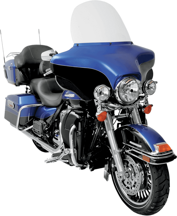 Memphis Shades MEP8191 Standard Windshield - 15in. - Gradient Black - sxspowersports