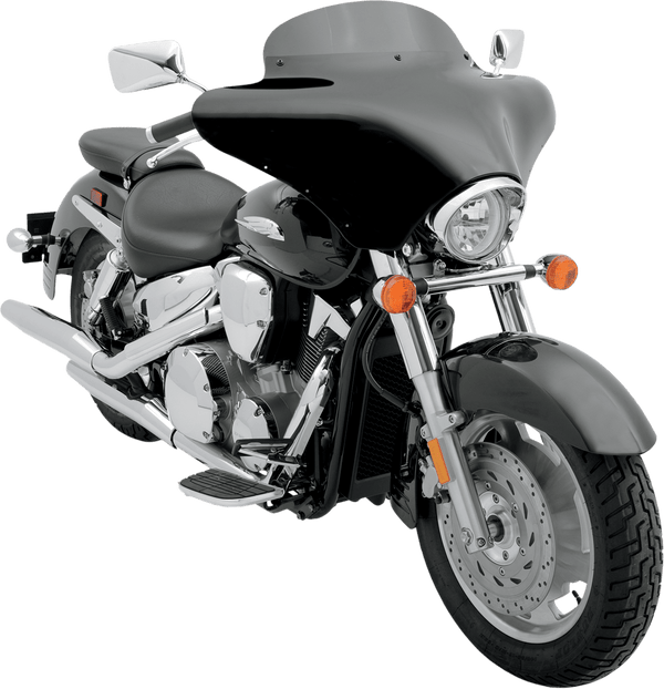 Memphis Shades MEP8511 Windshield for Batwing Fairing - 7in. - Gradient Black - sxspowersports