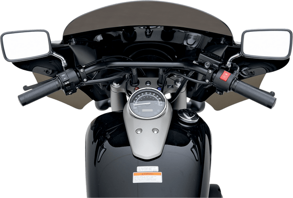Memphis Shades MEP8511 Windshield for Batwing Fairing - 7in. - Gradient Black - sxspowersports