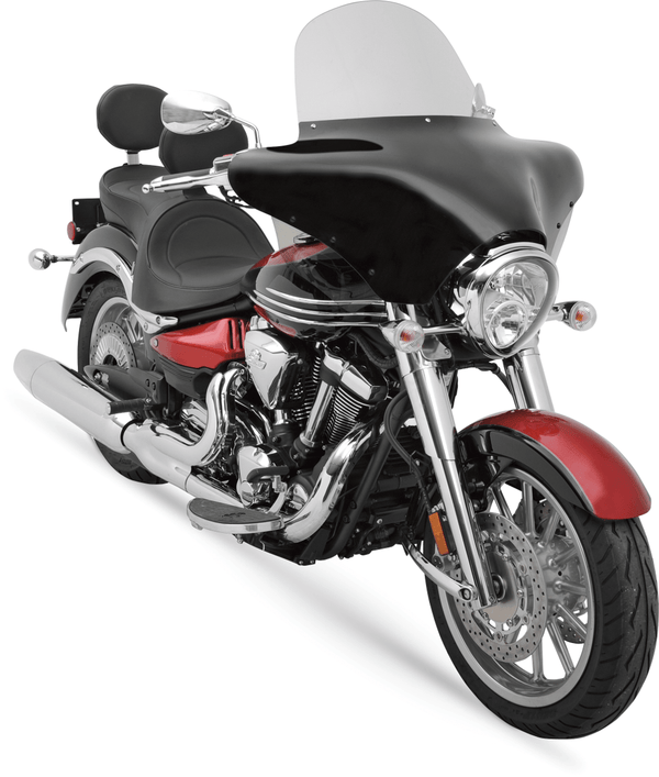 Memphis Shades MEP8511 Windshield for Batwing Fairing - 7in. - Gradient Black - sxspowersports