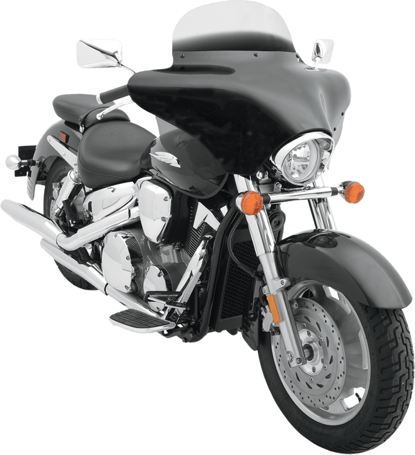 Memphis Shades MEP8511 Windshield for Batwing Fairing - 7in. - Gradient Black - sxspowersports