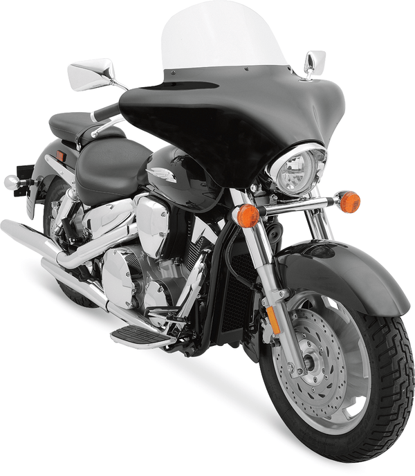 Memphis Shades MEP8511 Windshield for Batwing Fairing - 7in. - Gradient Black - sxspowersports