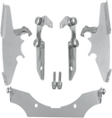 Memphis Shades MEP8511 Windshield for Batwing Fairing - 7in. - Gradient Black - sxspowersports