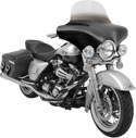 Memphis Shades MEP8511 Windshield for Batwing Fairing - 7in. - Gradient Black - sxspowersports
