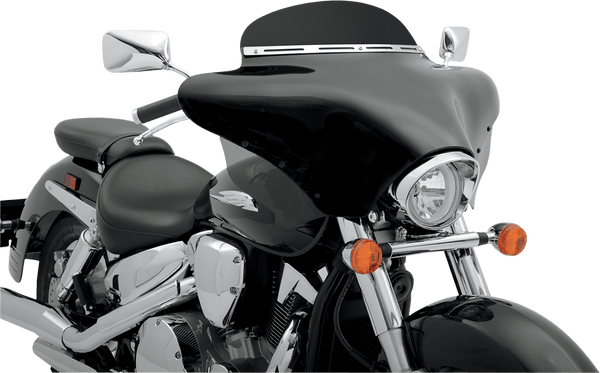Memphis Shades MEP8511 Windshield for Batwing Fairing - 7in. - Gradient Black - sxspowersports