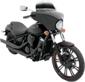 Memphis Shades MEP8511 Windshield for Batwing Fairing - 7in. - Gradient Black - sxspowersports
