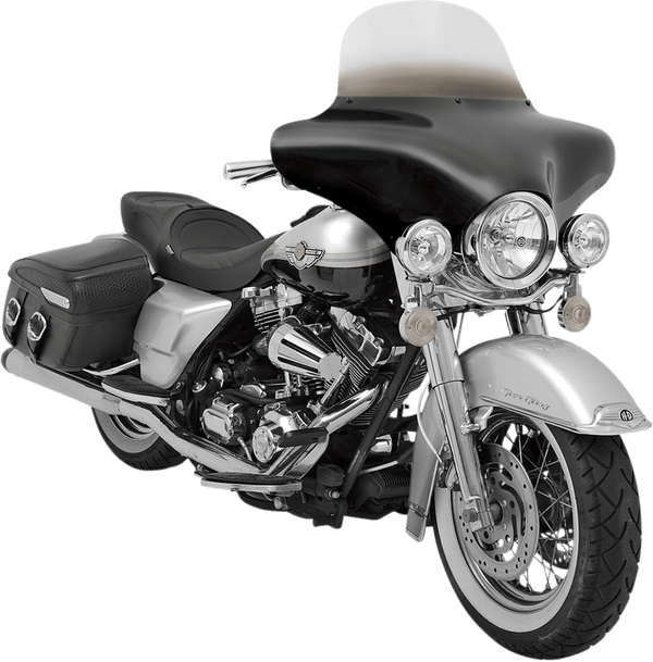 Memphis Shades MEP8531 Windshield for Batwing Fairing - 12in. - Gradient Black - sxspowersports