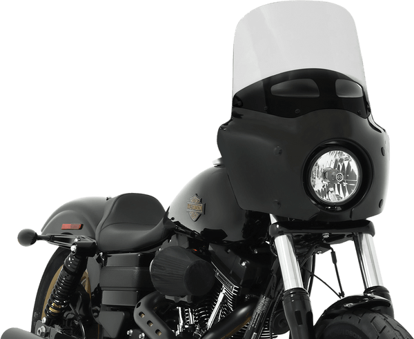 Memphis Shades MEP86808 Windshield for Road Warrior Fairing - 13in. - Ghost - sxspowersports