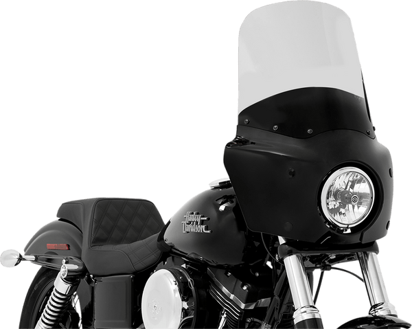 Memphis Shades MEP87508 Vented Windshield for Road Warrior Fairing - 13in. - Ghost - sxspowersports