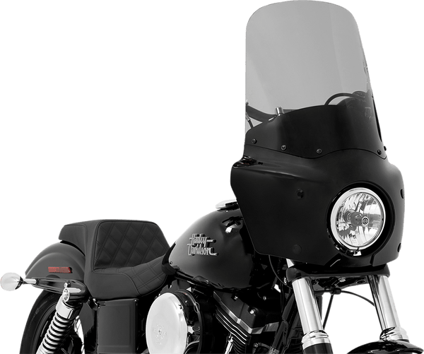 Memphis Shades MEP87508 Vented Windshield for Road Warrior Fairing - 13in. - Ghost - sxspowersports