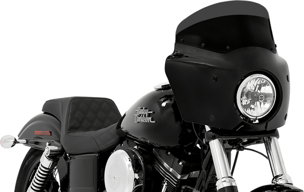 Memphis Shades MEP87508 Vented Windshield for Road Warrior Fairing - 13in. - Ghost - sxspowersports