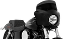 Memphis Shades MEP87608 Vented Windshield for Road Warrior Fairing - 15in. - Ghost - sxspowersports