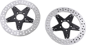 MJK Performance P-4649 Star 11.8in. Floating Brake Rotor - Black Anodized - sxspowersports