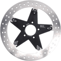 MJK Performance P-4650 Star 13in. Floating Brake Rotor - Black Anodized - sxspowersports