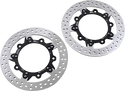 MJK Performance P-4655 Enforcer 11.8in. Floating Brake Rotor - Black Anodized - sxspowersports