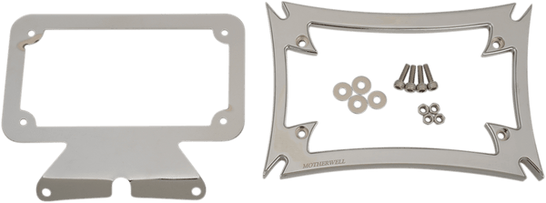 Motherwell DC-862-MB Maltese License Plate Frame - Matte Black - sxspowersports