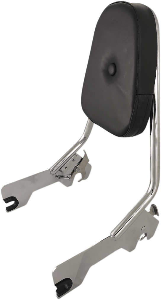 Motherwell MWL-156S-18 Quick-Release Backrest - Chrome - sxspowersports