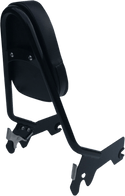 Motherwell MWL-156S-18GB One-Piece Sissy Bar - Gloss Black - sxspowersports