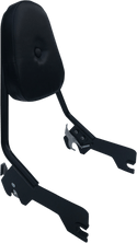 Motherwell MWL-156S-18GB One-Piece Sissy Bar - Gloss Black - sxspowersports
