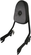 Motherwell MWL-156S-18GB One-Piece Sissy Bar - Gloss Black - sxspowersports
