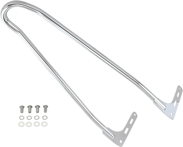 Motherwell MWL-156T-18 One-Piece Sissy Bar - Chrome - sxspowersports