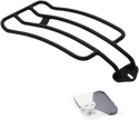 Motherwell MWL-218GB 6in. Solo Luggage Rack - Gloss Black - sxspowersports