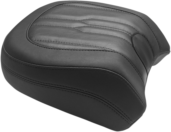 Mustang 75062 Standard Touring Passenger Seat - Quad Stitch - Black - sxspowersports