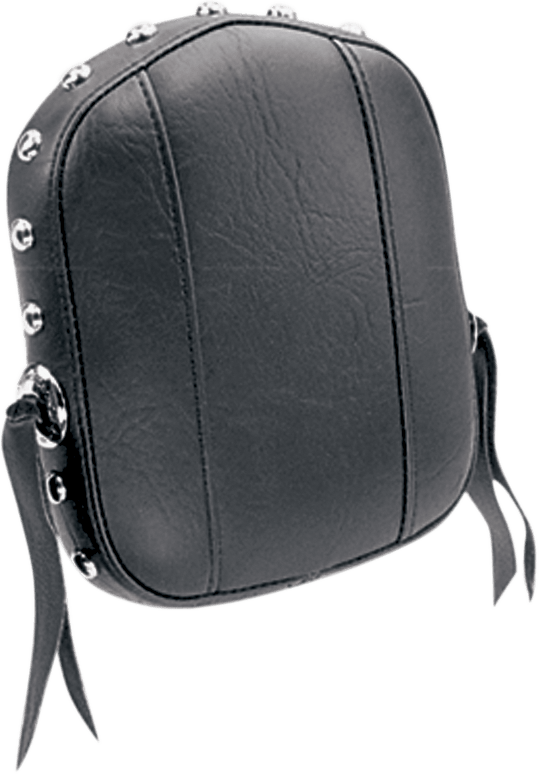 Mustang 75312 Sissy Bar Pad - Studded with Conchos - 9in. Tall - 7.5in. Wide - sxspowersports