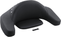 Mustang 75332 Extended Arm Wrap-Around Backrest - Ultra Touring - Smooth - Chrome Studs - sxspowersports