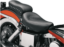 Mustang 75503 Wide Super Touring One-Piece Studded Seat - sxspowersports