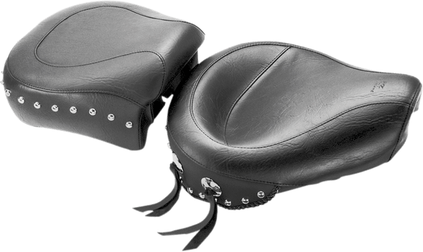 Mustang 75707 Wide Studded Rear Seat - sxspowersports