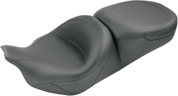 Mustang 76038 1-Piece Ultra Touring Seat - Regal Style - Black Studs - sxspowersports