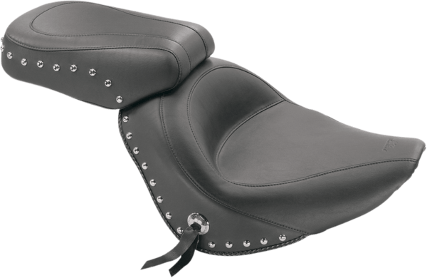 Mustang 76243 Wide Solo Rear Seat - Studded - sxspowersports