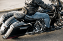 Mustang 76695 Wide Tripper Passenger Seat - Diamond Stitch - Black - sxspowersports