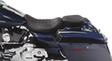 Mustang 76695 Wide Tripper Passenger Seat - Diamond Stitch - Black - sxspowersports