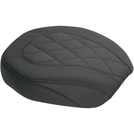 Mustang 76705 Wide Tripper Passenger Seat - Diamond Stitch - Black - sxspowersports