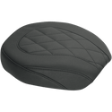 Mustang 76705 Wide Tripper Passenger Seat - Diamond Stitch - Black - sxspowersports