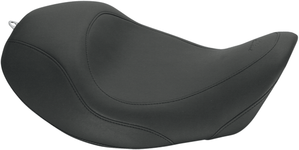 Mustang 76708 Wide Tripper Forward Solo Seat - Smooth - Brown - sxspowersports