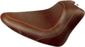 Mustang 76764 Wide Tripper Solo Seat - Smooth - Brown - sxspowersports