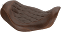 Mustang 76764 Wide Tripper Solo Seat - Smooth - Brown - sxspowersports