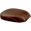 Mustang 76765 Wide Tripper Recessed Passenger Seat - Smooth - Brown - sxspowersports