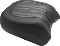 Mustang 79026 Standard Touring Seat with Backrest - Quad Stitch - Black - sxspowersports