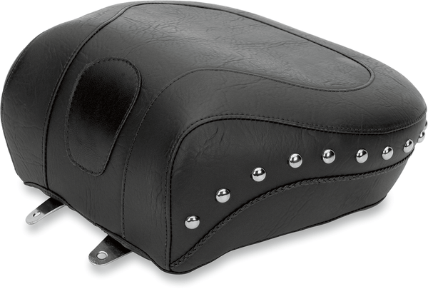 Mustang 79114 Recessed Rear Seat for Wide Touring Studded Seat - sxspowersports