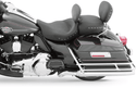 Mustang 79448 Studded Super Solo Seat with Removable Driver Backrest - Black Studs - sxspowersports